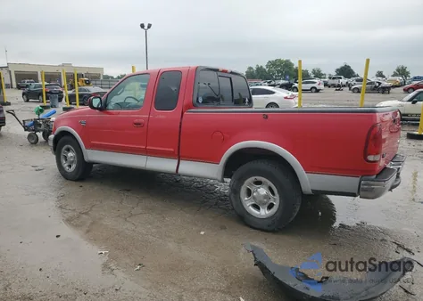 2000 Ford F150 из США, поврежденный, VIN 1FTRX17L1YKA11887